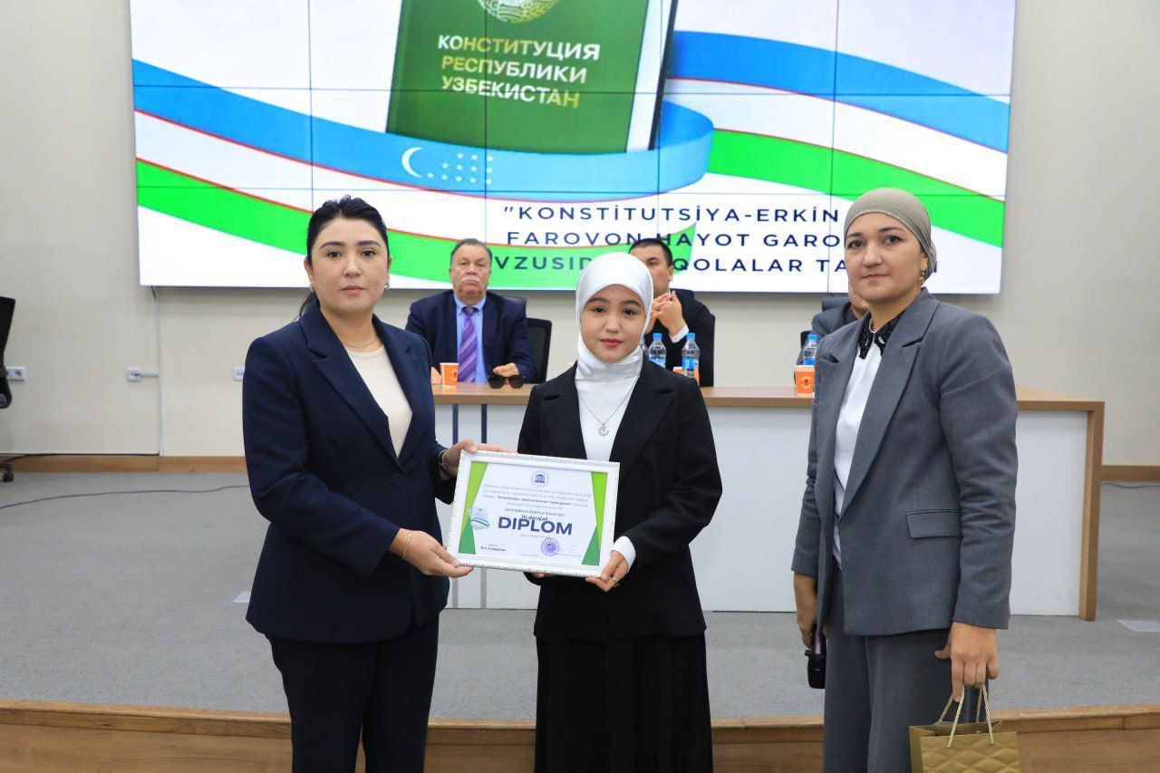 Toshkent arxitektura-qurilish universitetida “Konstitutsiya — erkin va farovon hayot garovi” mavzusidagi tadbir bo‘lib o‘tdi